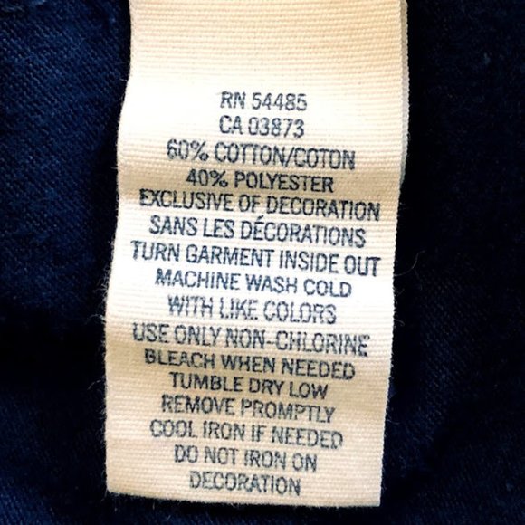 AMERICAN EAGLE blue blouse / top w hood, M - Picture 11 of 14